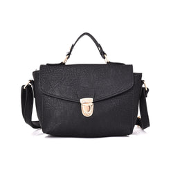 Alerie Clip Front Cross Body Bag - Black image 1