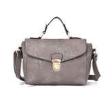 Alerie Clip Front Cross Body Bag - Grey image 1