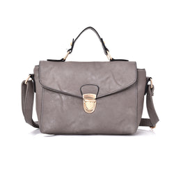 Alerie Clip Front Cross Body Bag - Grey image 1