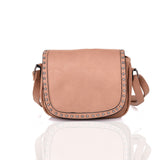 Livia Stud Cross Body - Nude image 1