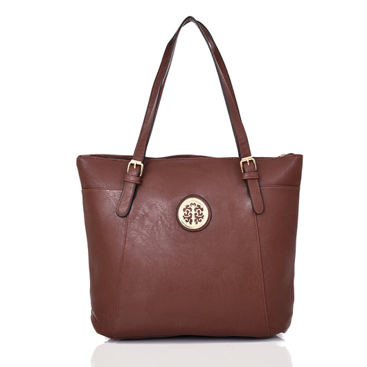 Coleen Shopper Bag - Red Brown image 1