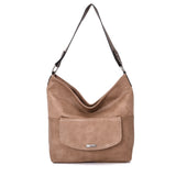 Terri Front Pocket Slouch Bag - Khaki image 1