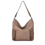 Keren Pocket Shopper Bag - Khaki image 1