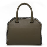 Ashlynn Chain Detail Tote Bag - Green image 1