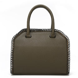 Ashlynn Chain Detail Tote Bag - Green image 1