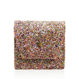 Latoya Small Glitter Purse - Pink image 1
