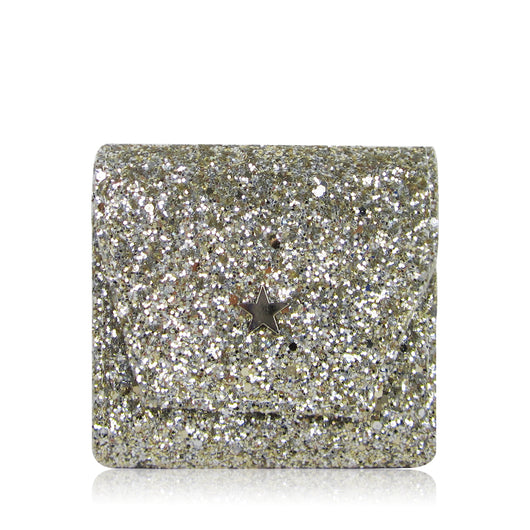 Latoya Small Glitter Purse - Silver image 1