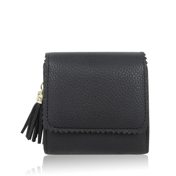 Liberty Small Tassel Purse - Black image 1