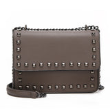 Seraphena Studded Box Cross Body - Grey image 1