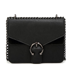 Sallie Ring Trim Cross Body Bag - Black image 1