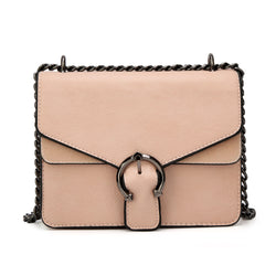 Sallie Ring Trim Cross Body Bag - Nude image 1