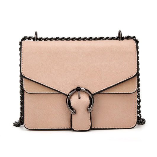 Sallie Ring Trim Cross Body Bag - Nude image 1