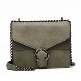Sallie Ring Trim Cross Body Bag - Army Green image 1
