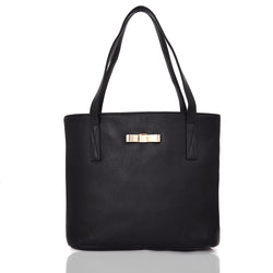 Jenni Bow Shopper Bag Black image 1