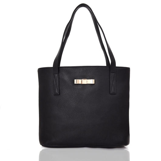 Jenni Bow Shopper Bag Black image 1