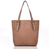 Kelli Stud Panel Shopper Nude image 1