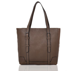 Althea strap front shopper bag khaki image 1