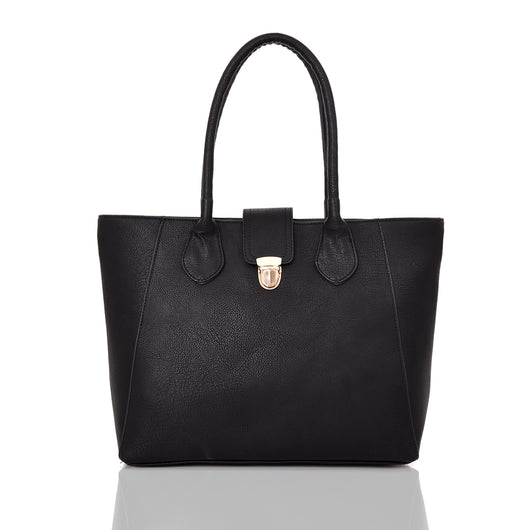 Pollie Shopper Bag Black image 1