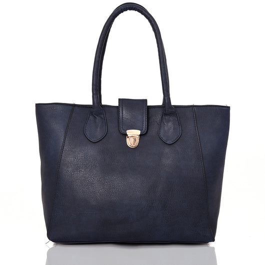 Pollie Shopper Bag Dark Blue image 1