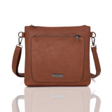 Valentina cross body bag Red Brown image 1
