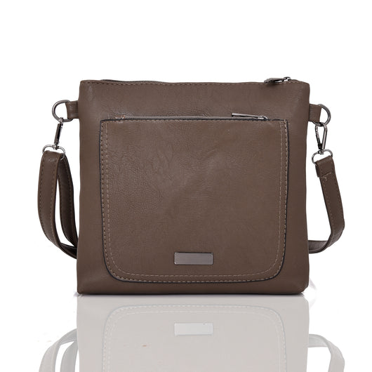 Valentina cross body bag Dark Khaki image 1