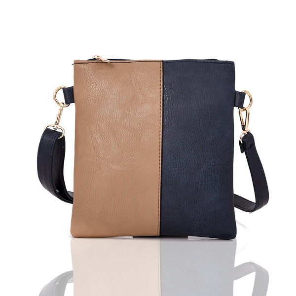 Hailey twin colour cross body bag Blue image 1