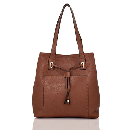 Emery tote bag Red Brown image 1
