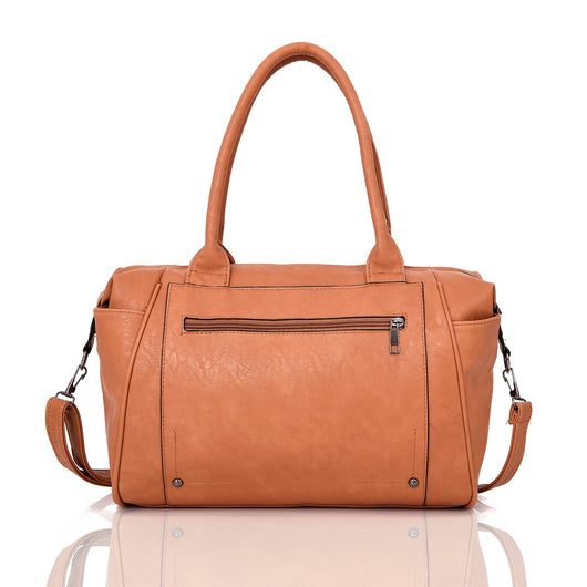 Scarlett Tote Bag Tan image 1