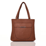 Eyre pocket tote Red Brown image 1