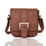 Bennet buckle cross body bag red brown image 1