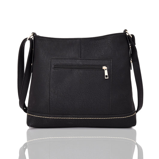 Karenina pocket cross body bag black image 1