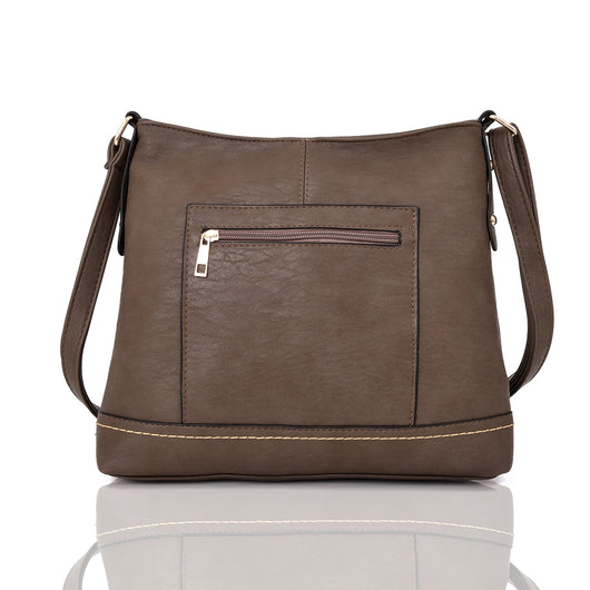 Karenina pocket cross body bag khaki image 1
