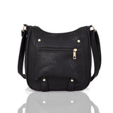 Harrie zip cross body bag black image 1