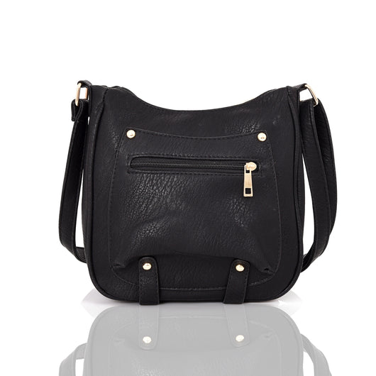 Harrie zip cross body bag black image 1