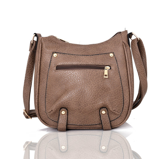 Harrie zip cross body bah khaki image 1