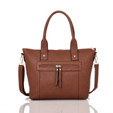 Carroll Tassel Zip Tote bag red brown image 1