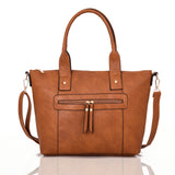 Carroll Tassel Zip Tote bag tan image 1
