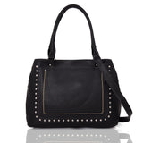 Kaylee Stud Tote Bag Black image 1
