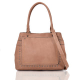 Kaylee Stud Tote Bag Nude image 1