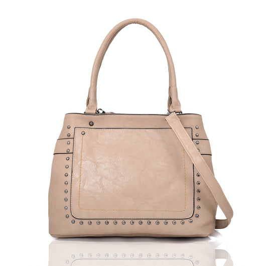 Kaylee Stud Tote Bag Grey image 1