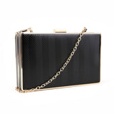 Arrow Textured Clutch - Black image