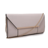 Panel Envelope Evening Bag - Ivory image