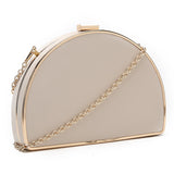 Rounded Evening Bag - Ivory image