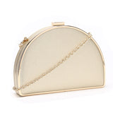 Rounded Evening Bag - Gold image
