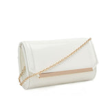 Patent PU Clutch - White image