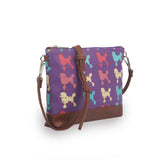 Poodle Mini Cross Body - Purple image