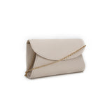 Curved Rounded Evening Bag - Ivory image