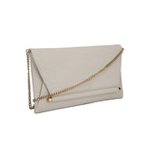 Simple Bar Foldover Clutch - Ivory image