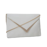 Arrow Point Clutch - White image
