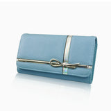 Gift Bow Ladies Wallet - Light Blue image
